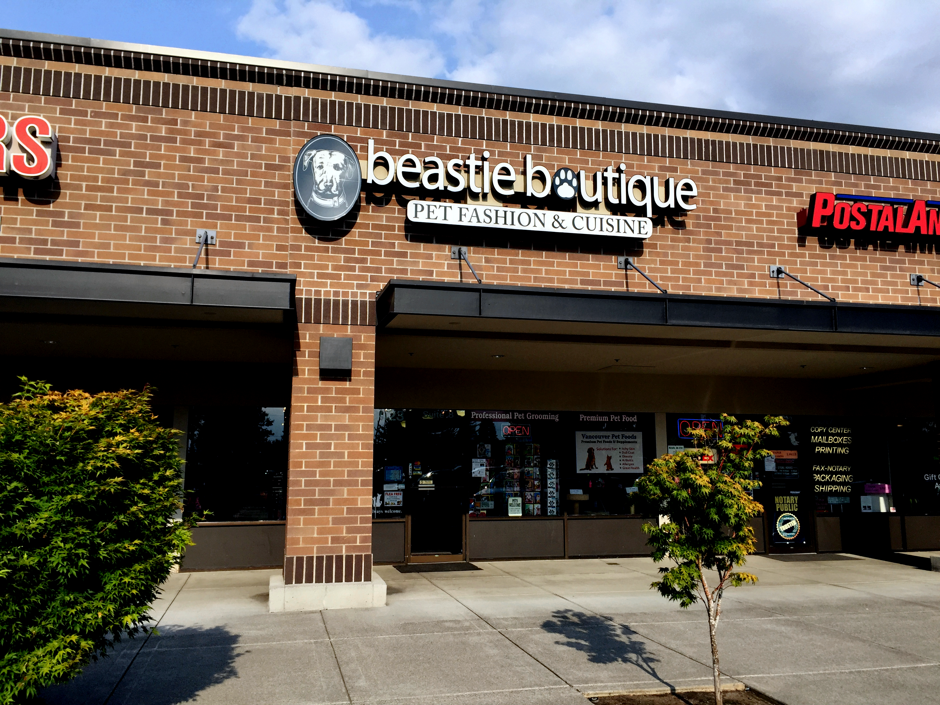 Professional Pet Groomer Specialty Pet Supply Store Vancouver WA   Beastie Front1 